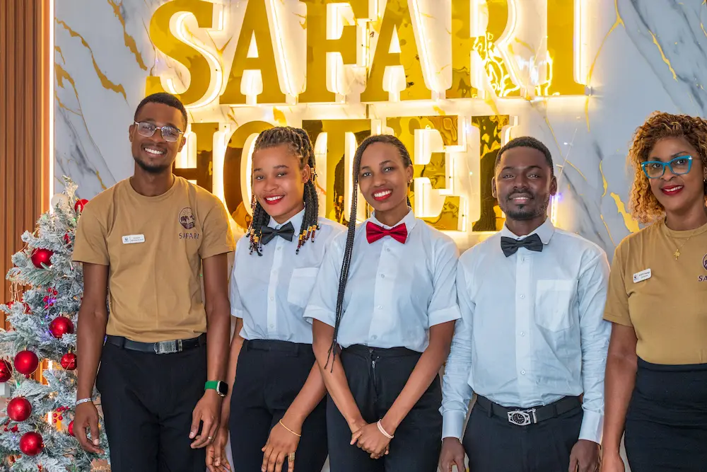 Hall principal de Safari hotel